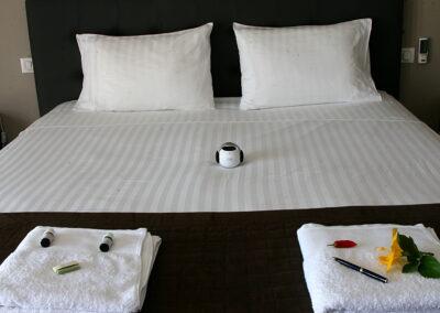 Lyly dort à la Villa Romeo